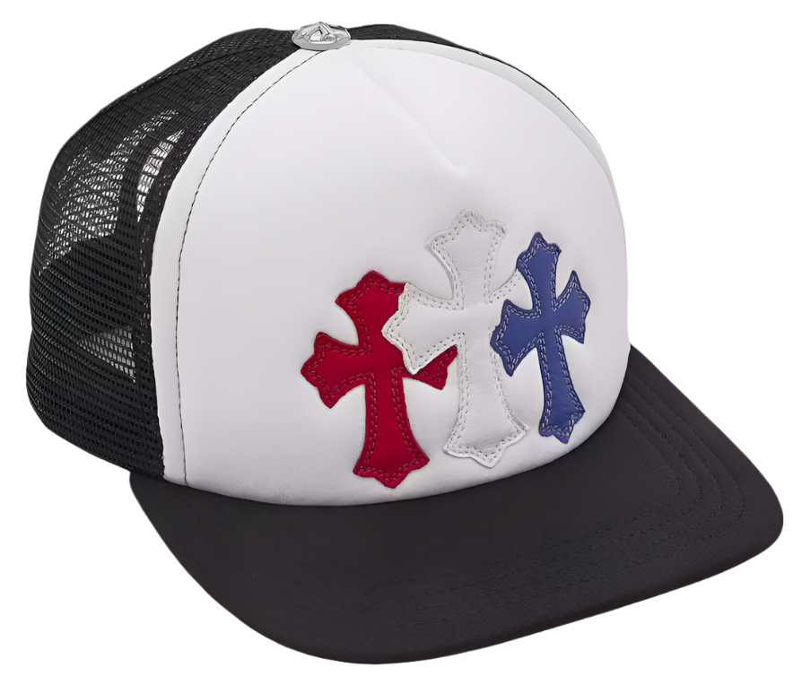 Chrome Hearts Leather Cross Patch Hat