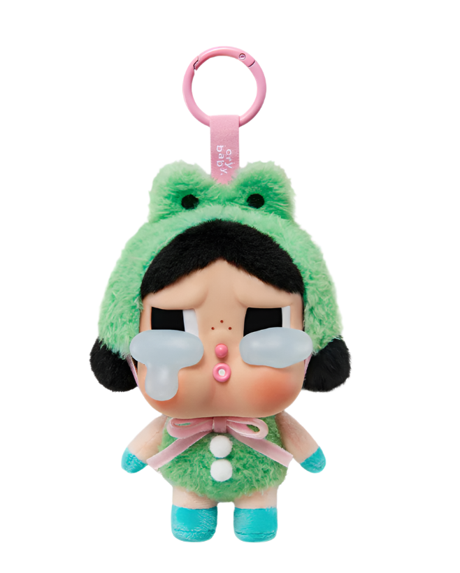 CryBaby Crying Again Series What A Frog Vinyl Face Plush