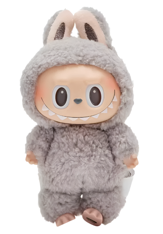 Labubu The Monsters Exciting Macaron Sesame Bean Vinyl Plush Pendant