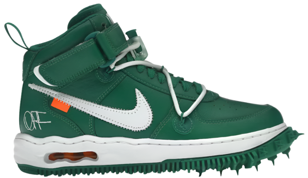 Nike Air Force 1 Mid Off-White Pine Green