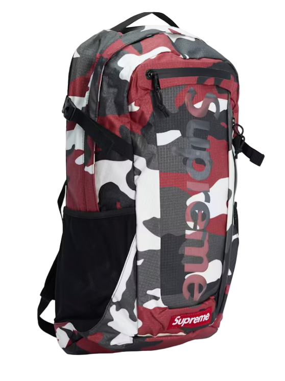 Supreme Backpack (SS21) Red Camo