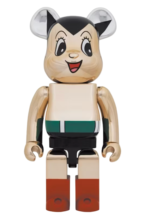 Bearbrick Astro Boy Chrome Ver. 1000%
