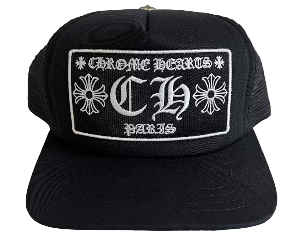 Chrome Hearts CH Paris Trucker Hat