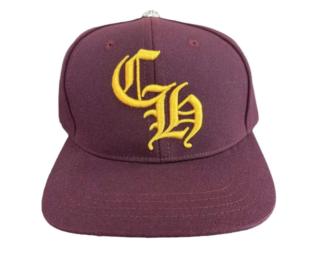 Maroon/Gold CH Baseball Hat