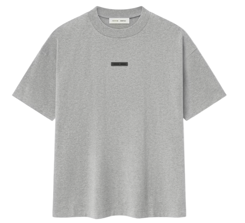 Essentials Classic Tee Concrete Heather
