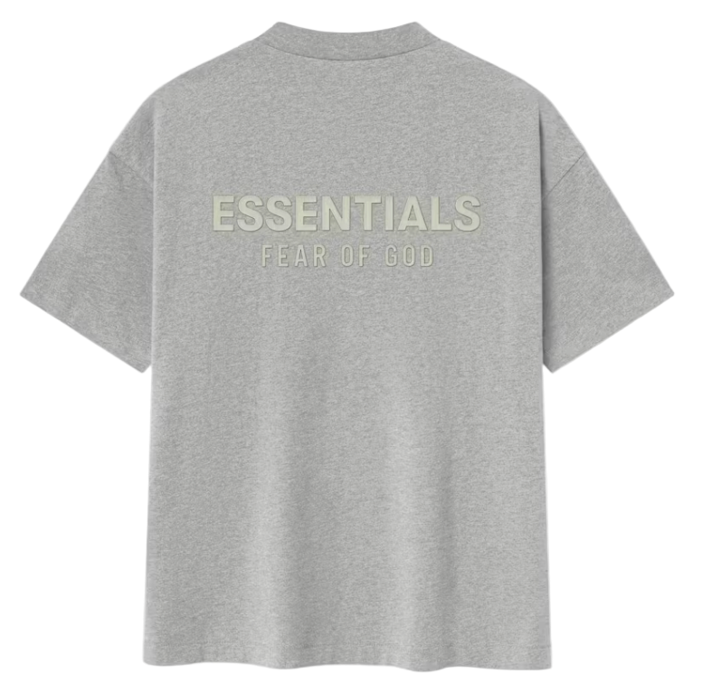 Essentials Classic Tee Concrete Heather