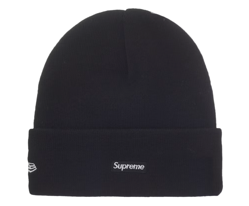 New Era Old English Beanie Black