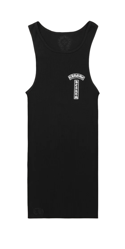 T Bar Tank Black