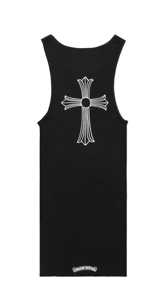 T Bar Tank Black