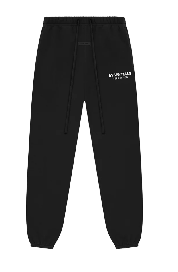Essentials Jet Black Classic Sweatpant