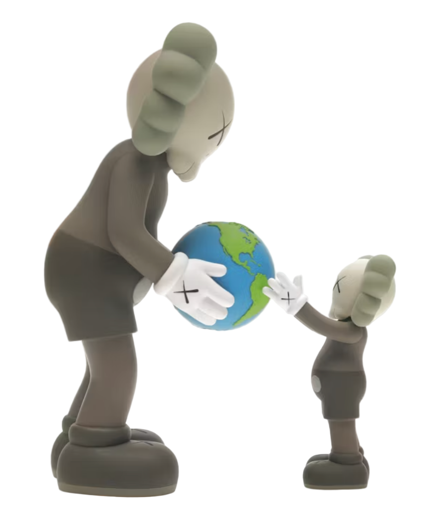 KAWS THE PROMISE Vinyl Figure Brown