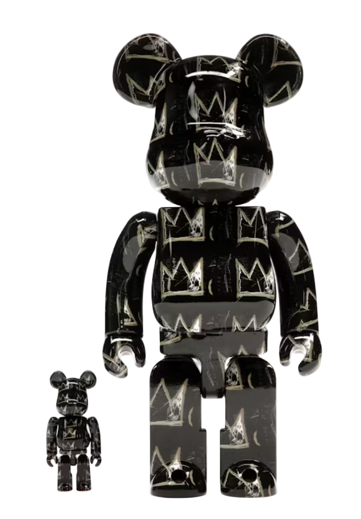 Bearbrick Jean-Michel Basquiat #8 100% & 400% Set