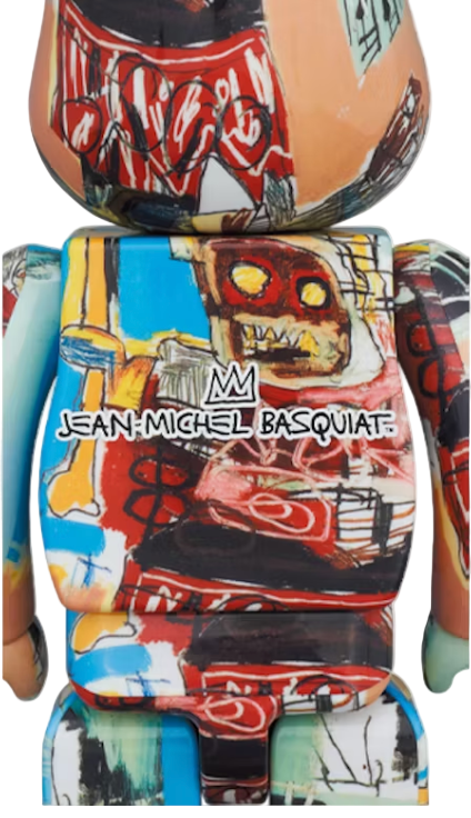 Bearbrick JEAN-MICHEL BASQUIAT #6 100% & 400% Set