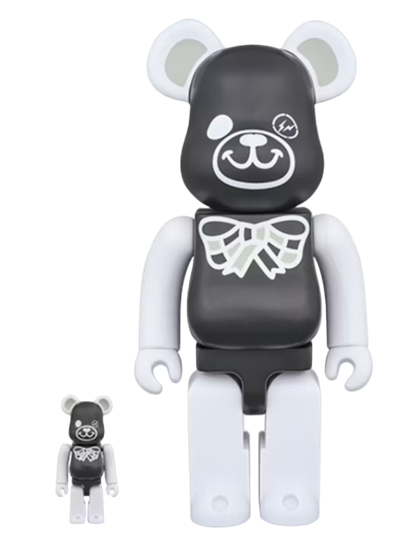 Bearbrick x Freemasonry x Fragment 100% & 400% Set