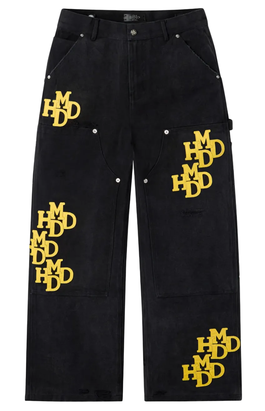 Yellow Patch Pants