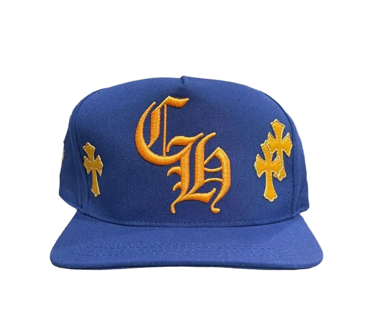 Chrome Hearts Baseball Hat 'Blue/Yellow'