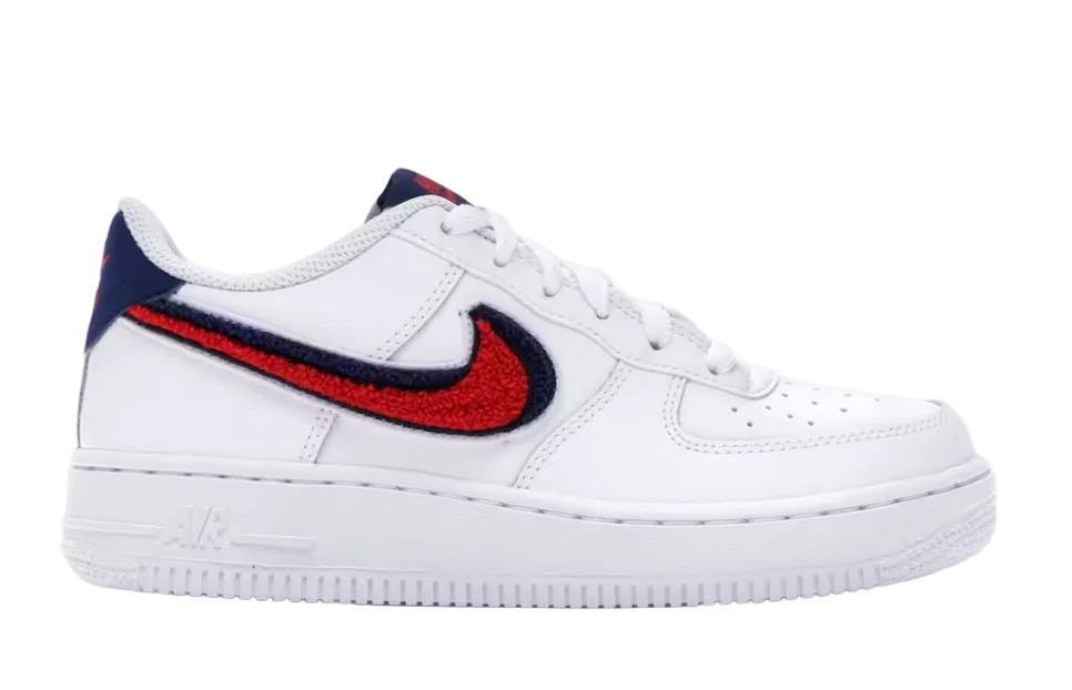 Air Force 1 Low 3D Chenille Swoosh USA (GS)