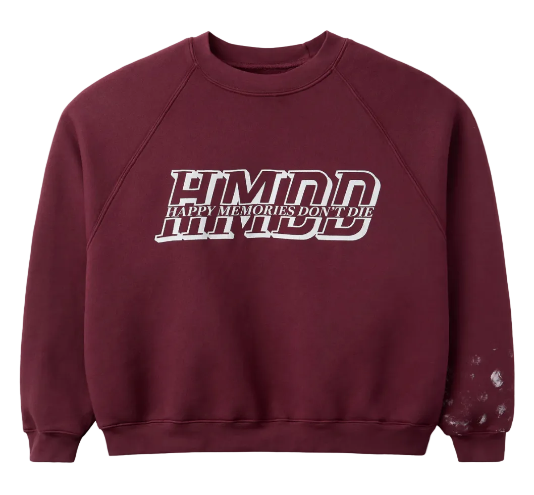Burgundy Club Crewneck