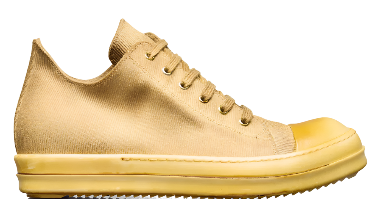 Yellow Mustard Rick Owens DRKSHDW Ramone Low