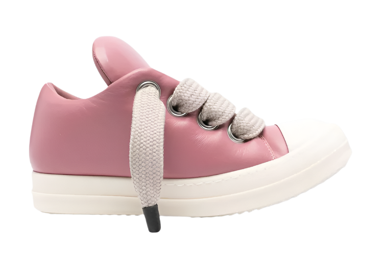 Jumbo Laces Pink Low Top Sneakers