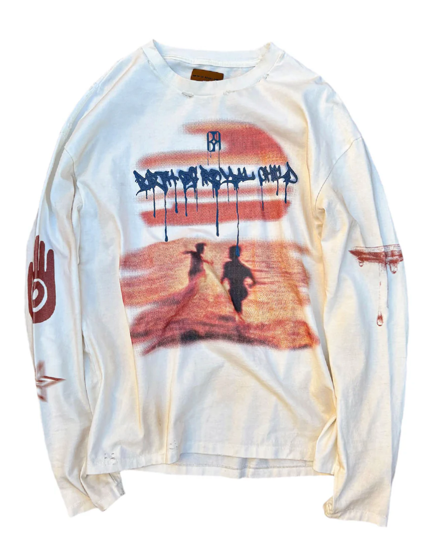 Sunset Printed L/S Tee