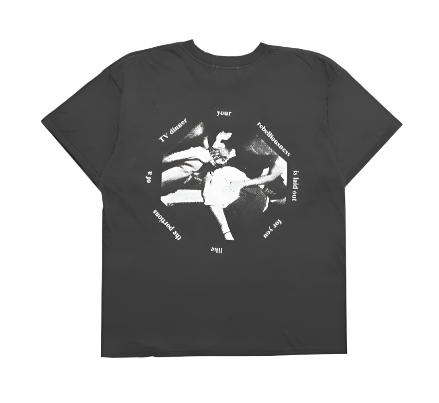 ERD You Are Nothing Tee Faded Black