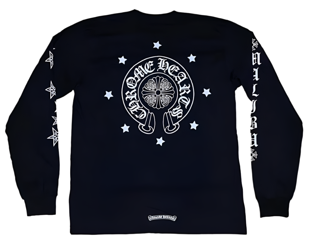 Malibu Exclusive Stars L/S T-shirt Black