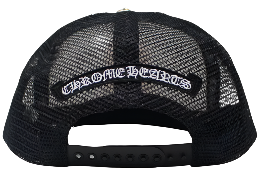Eyechart Trucker Hat Black/White/Red