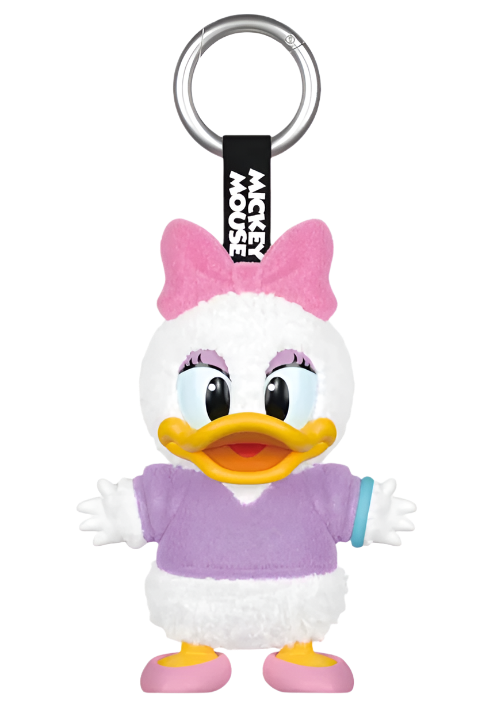Disney Mickey Family Together Series Plush Daisy Keychain