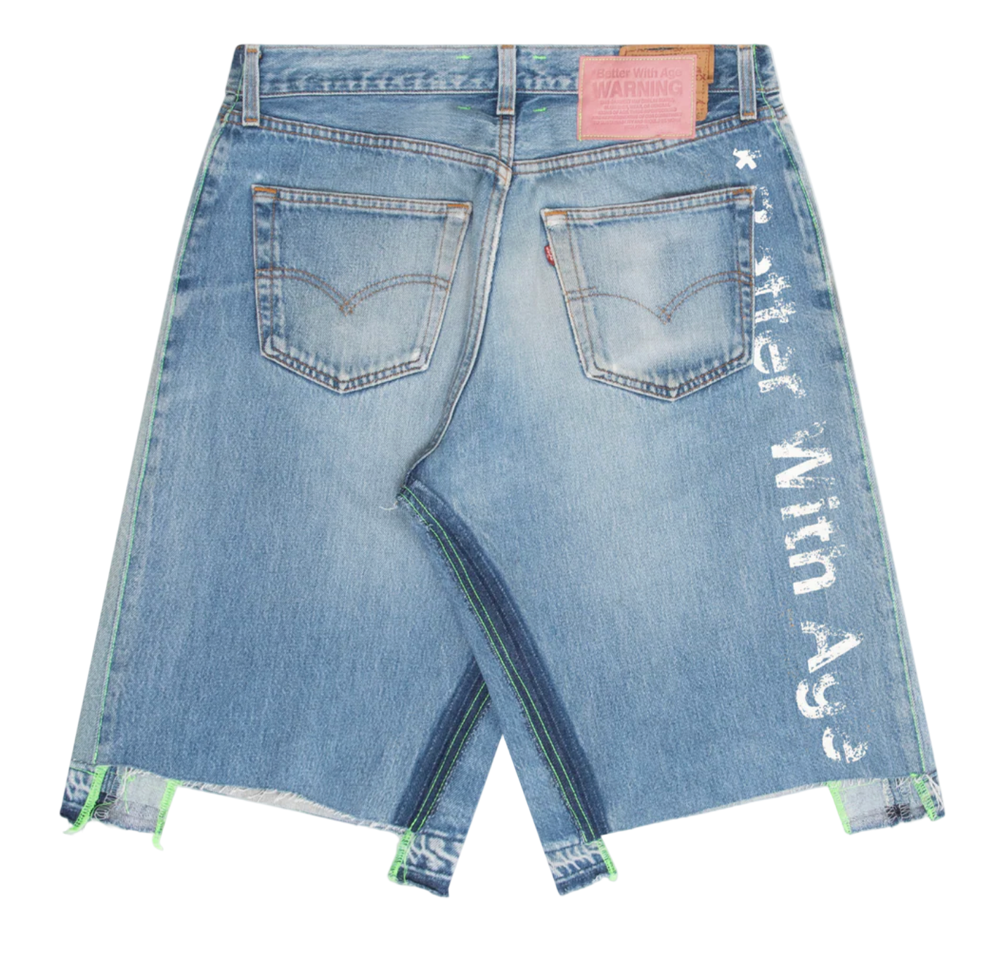 Monroe Triple-Wide Denim Short