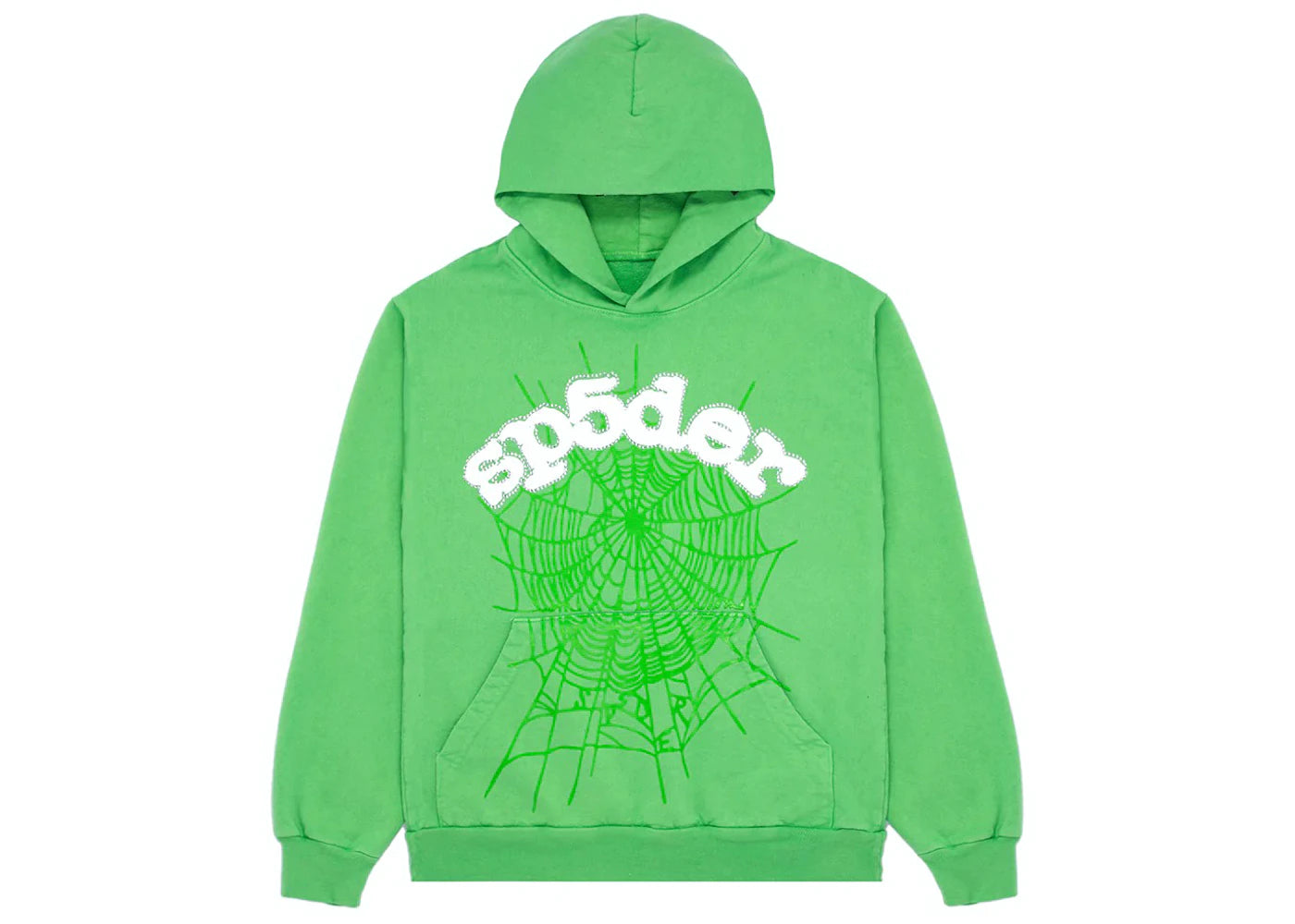 Web Hoodie Slime Green