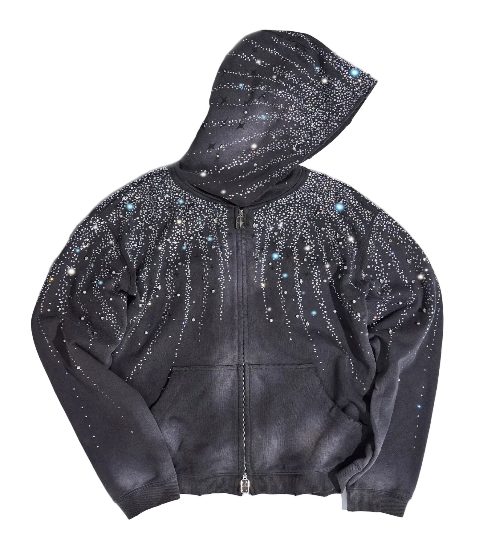 20k Steller Diamond Hoodie Grey