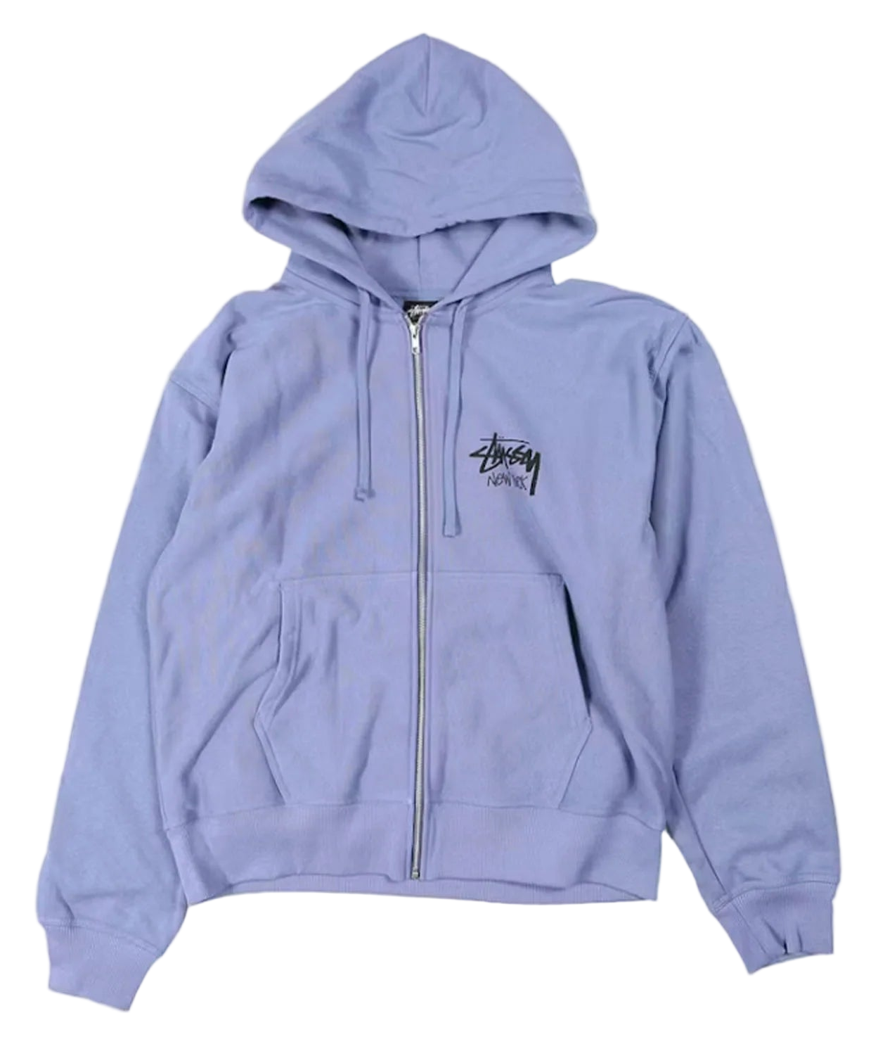 Stock New York Zip Hoodie Pacific