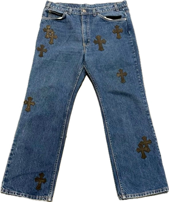 Levi 517 Orange Tab Jeans
