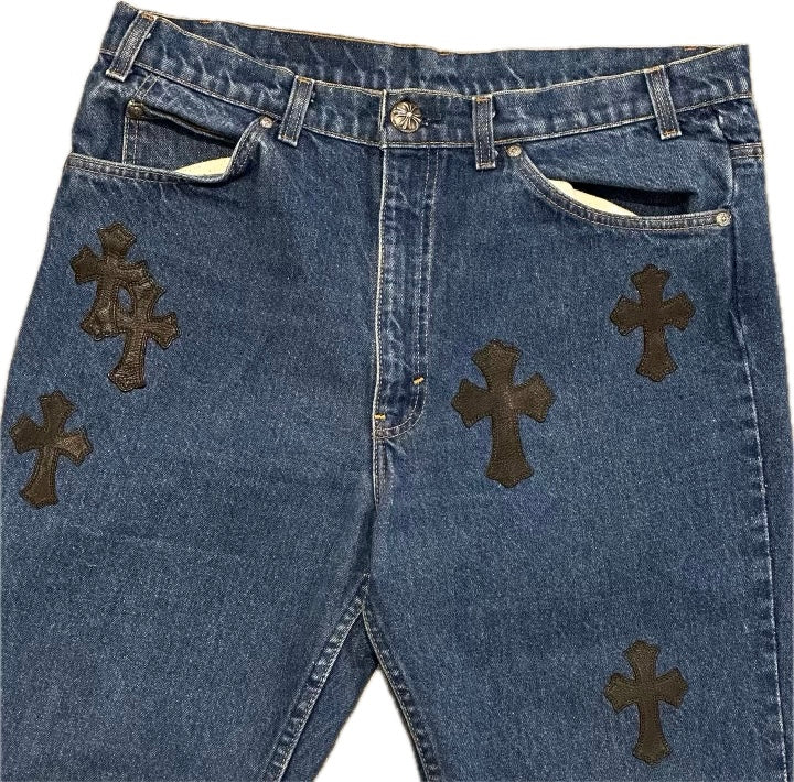Levi 517 Orange Tab Jeans