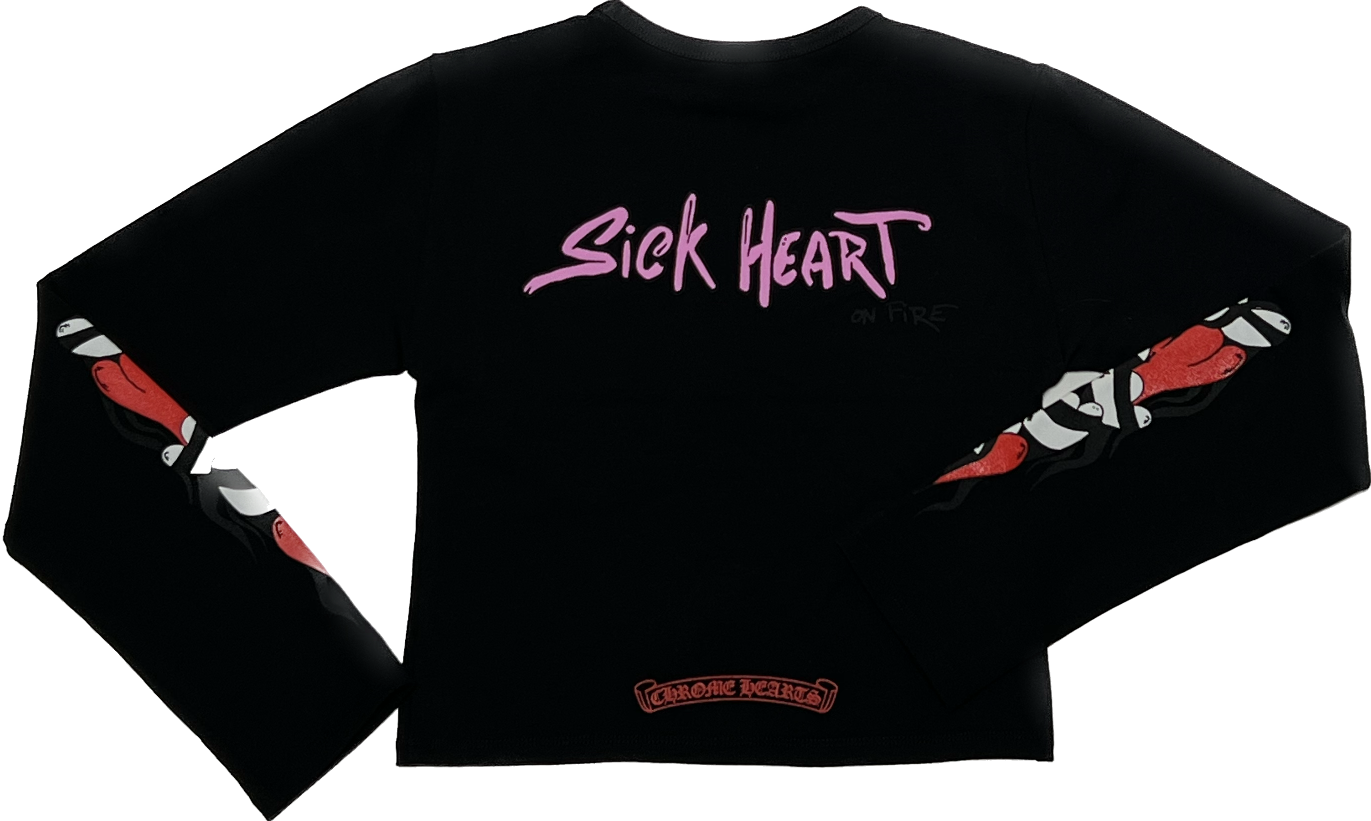 Matty Boy Sadistic Heart L/S Biker T-Shirt (Women's)