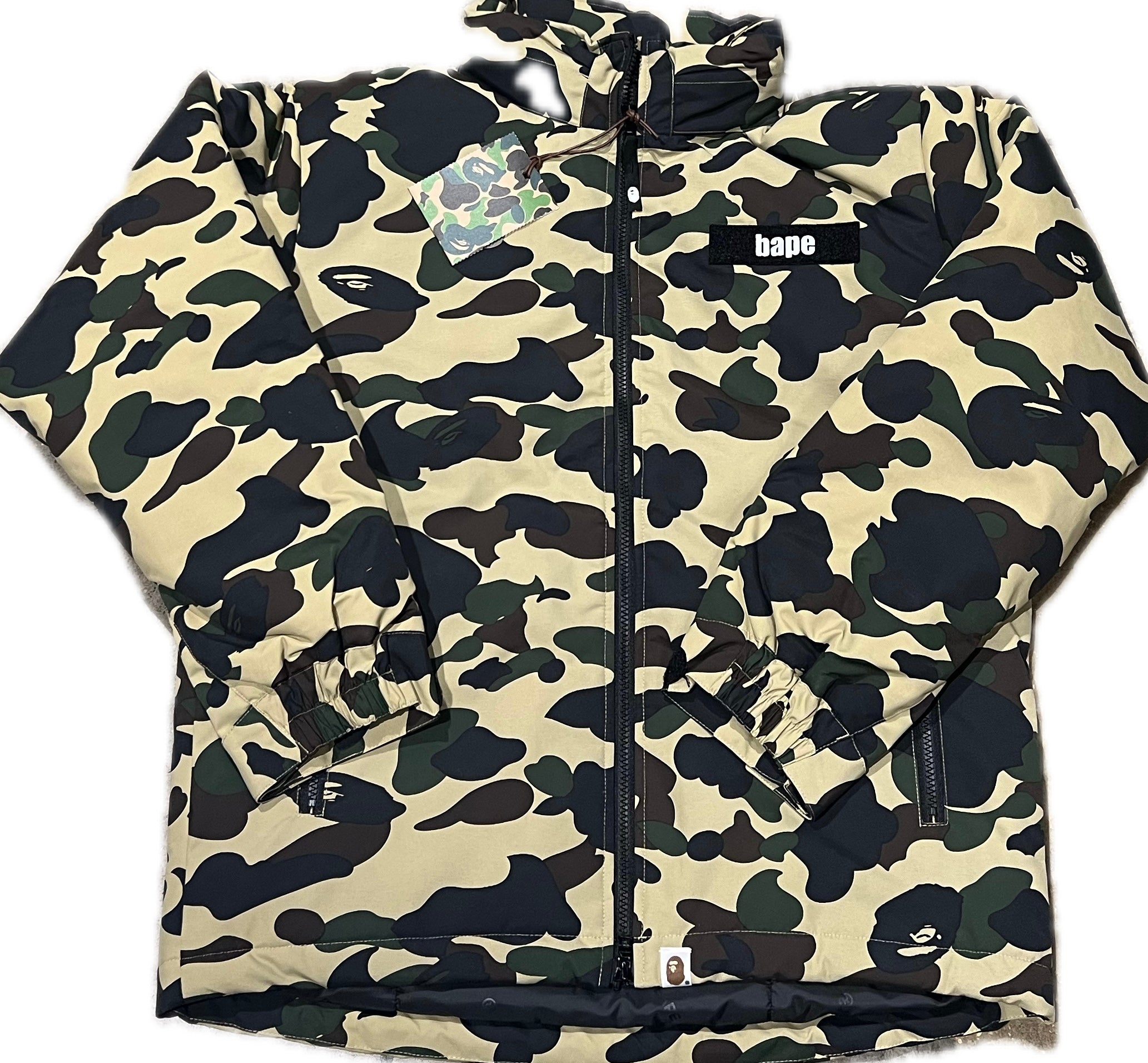 Yellow Bape 1st Camo Jacket