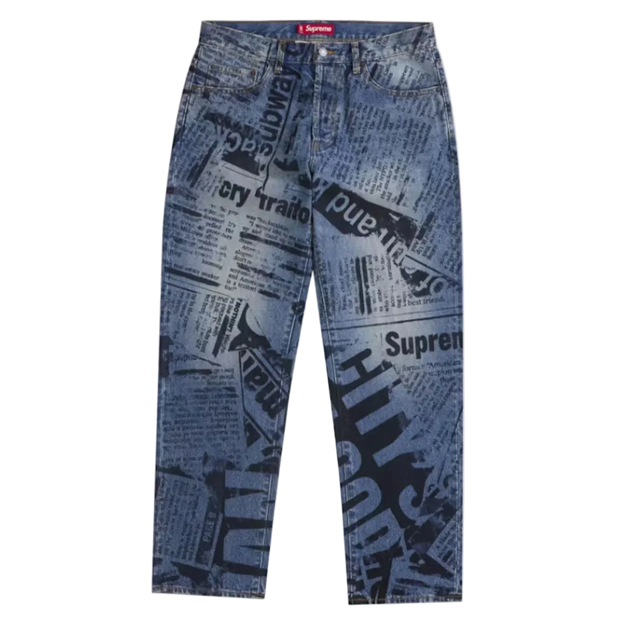 Supreme Regular Jean (SS25) Newspaper