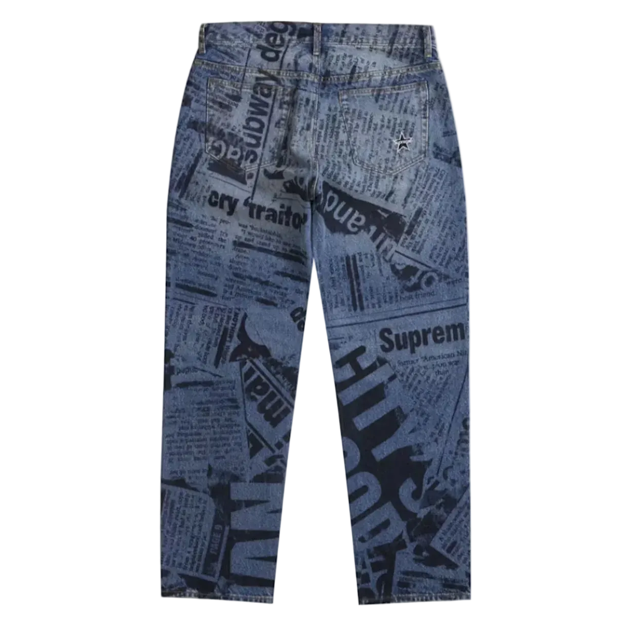 Supreme Regular Jean (SS25) Newspaper