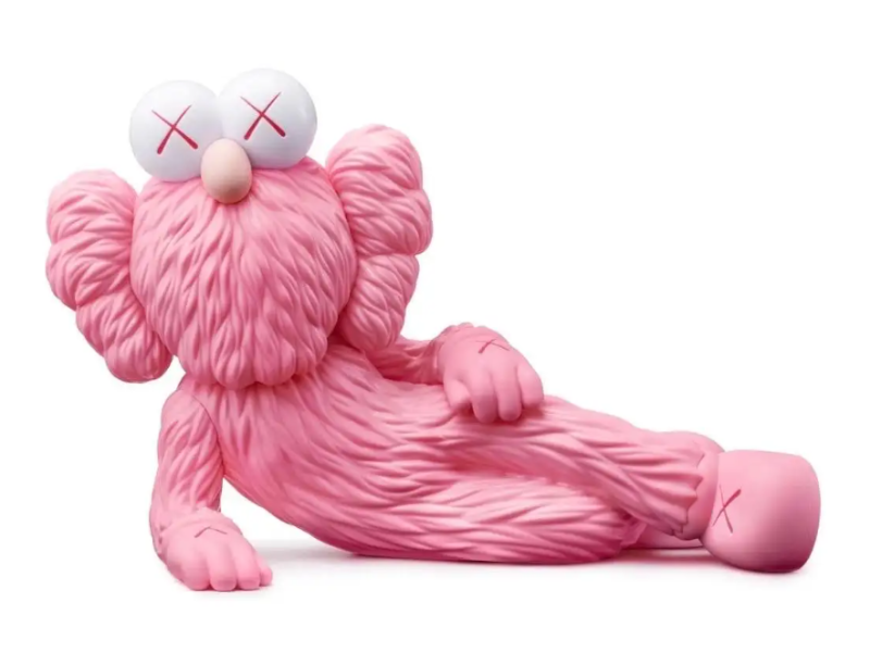 KAWS Time Off Pink