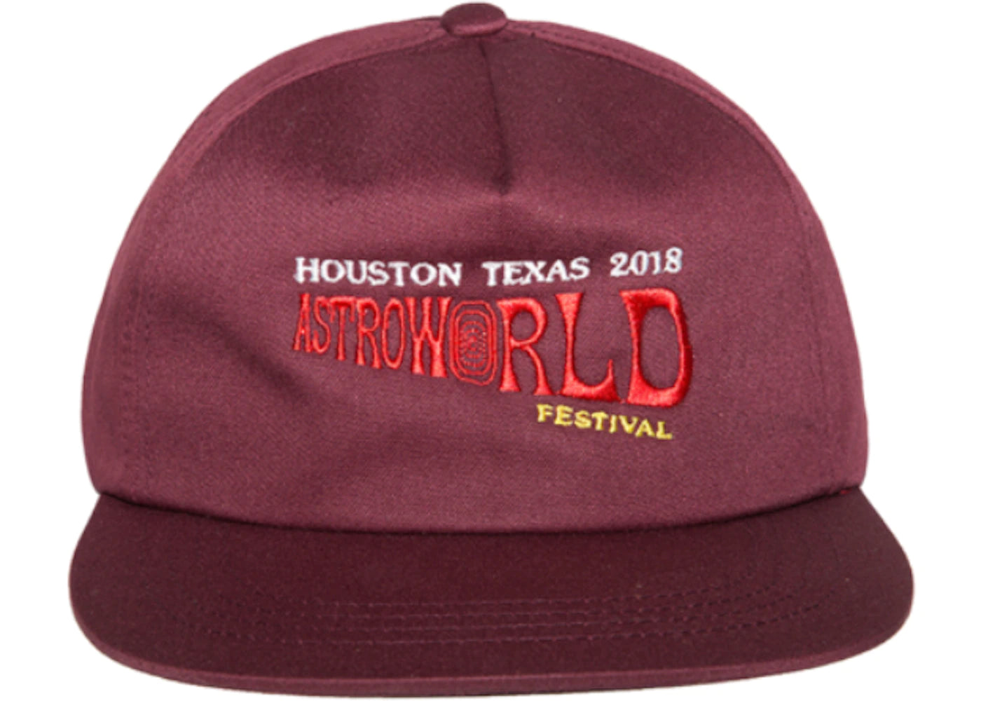 Astroworld Festival 2018 Hat Burgundy