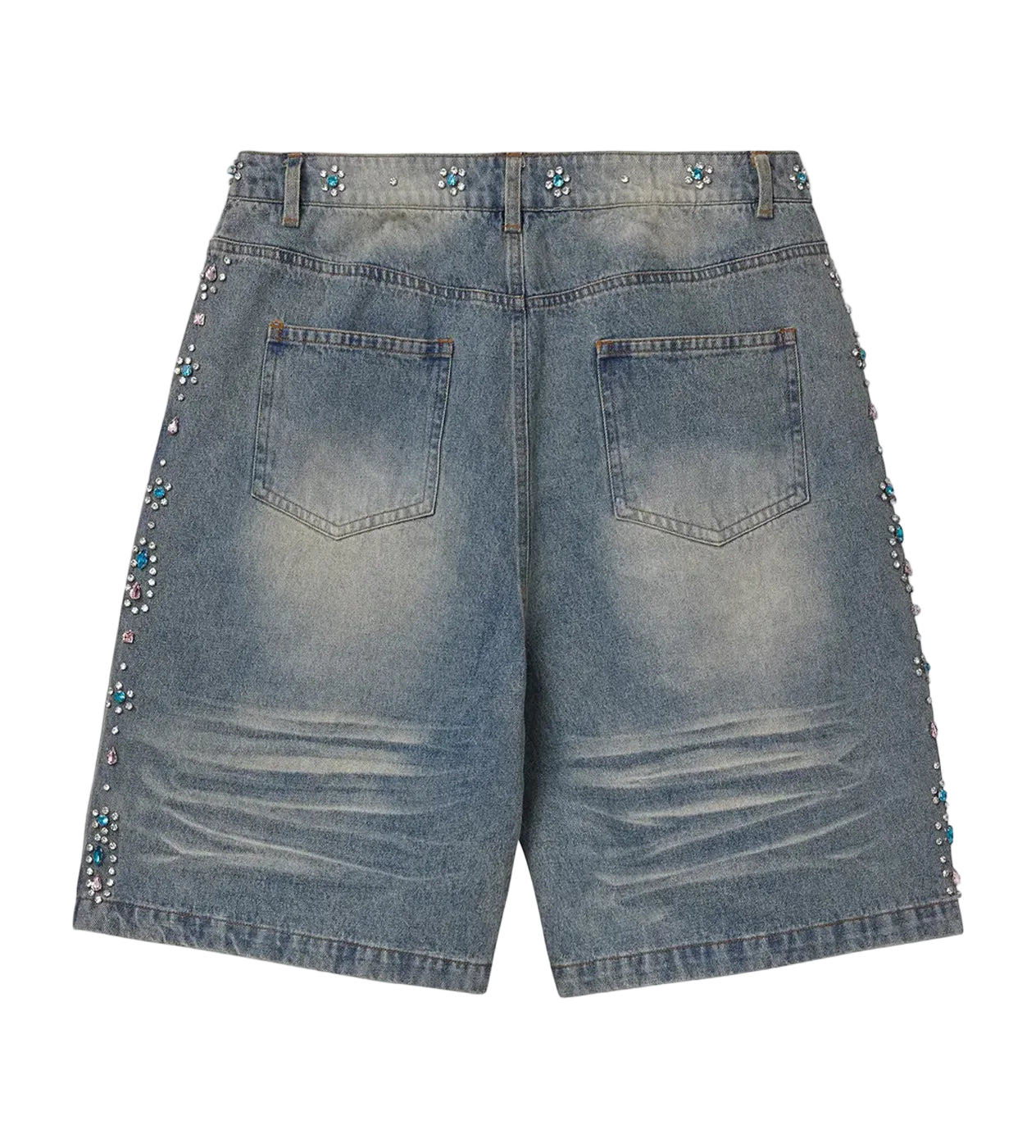 Candy Denim Shorts Blue Wash