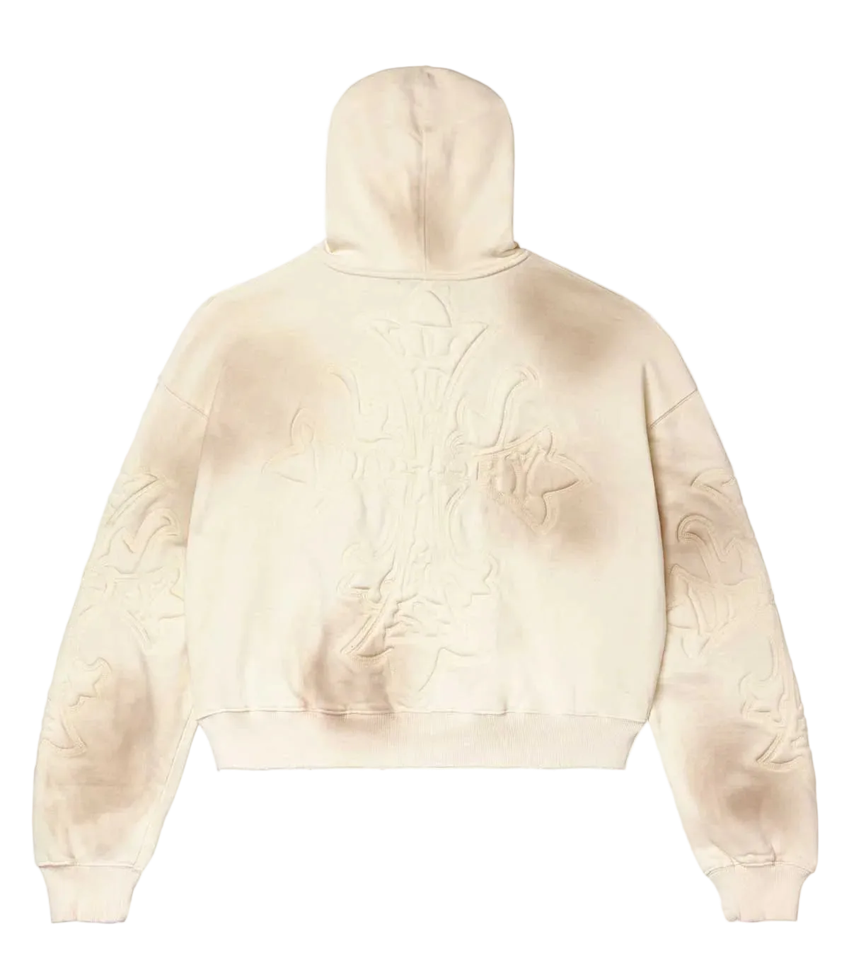 Carver Zip Up Hoodie Cream