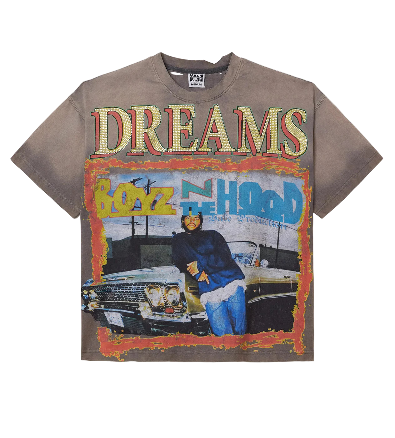 Nostalgia Bling Tee Grey