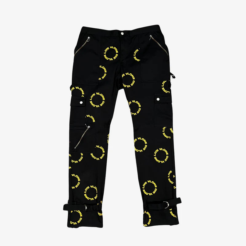 Bondage Pant Black/Yellow