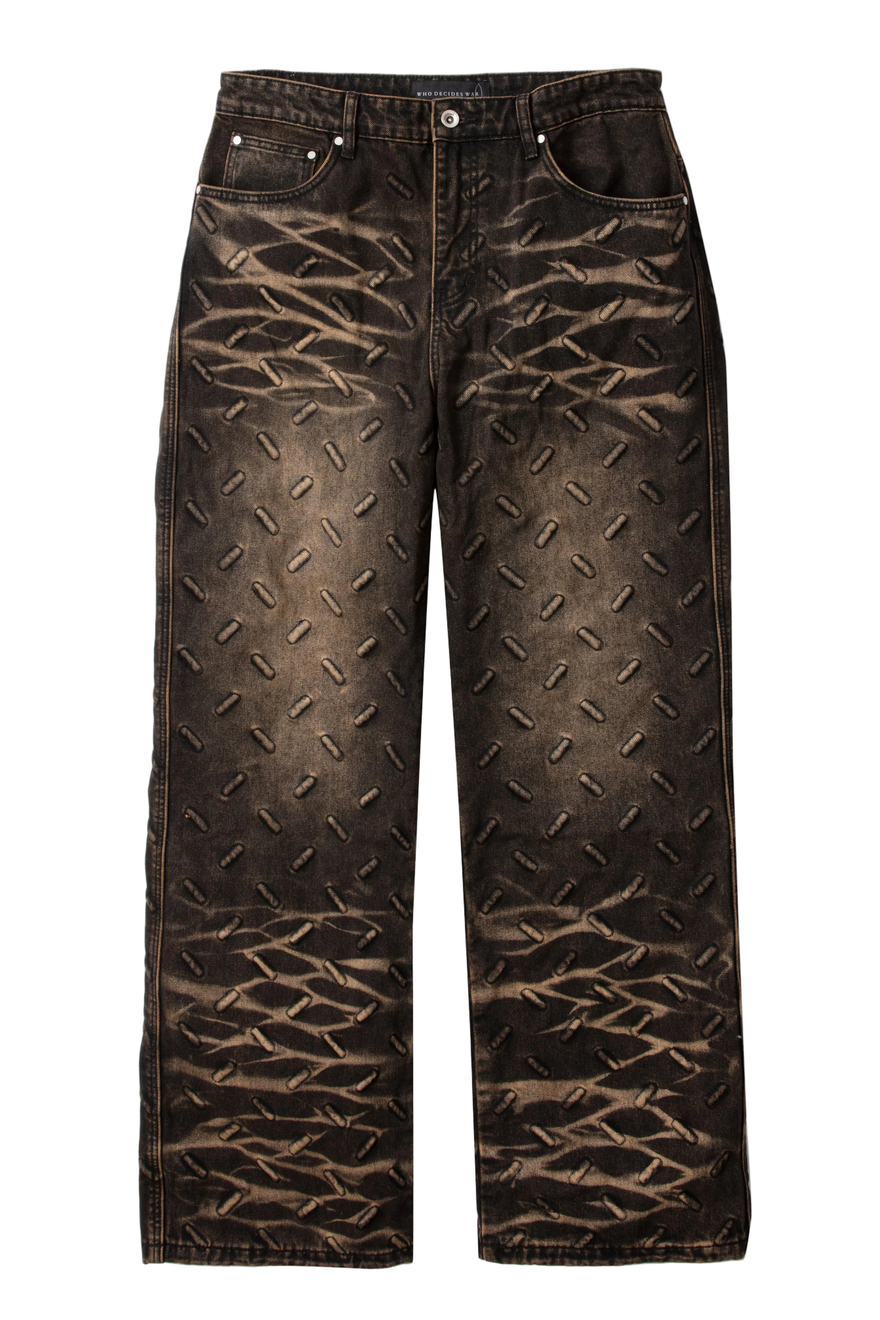 Thread Plate Rust Denim