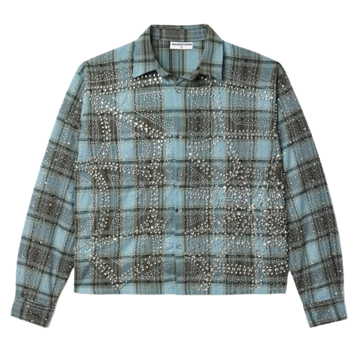 Valley Ocean Rhinestone Flannel