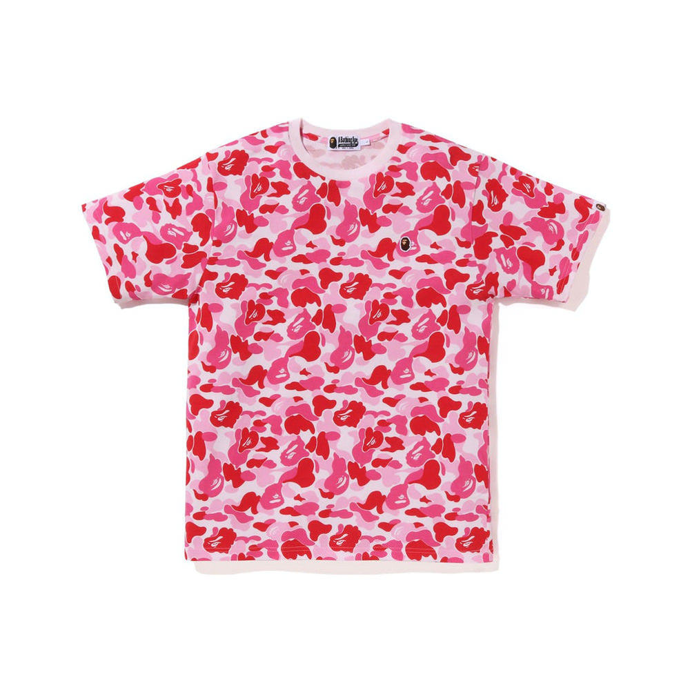 ABC Camo Ape Head One Point Tee Pink