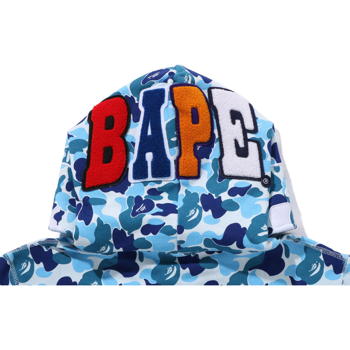 ABC Camo 2nd Ape Hoodie Blue