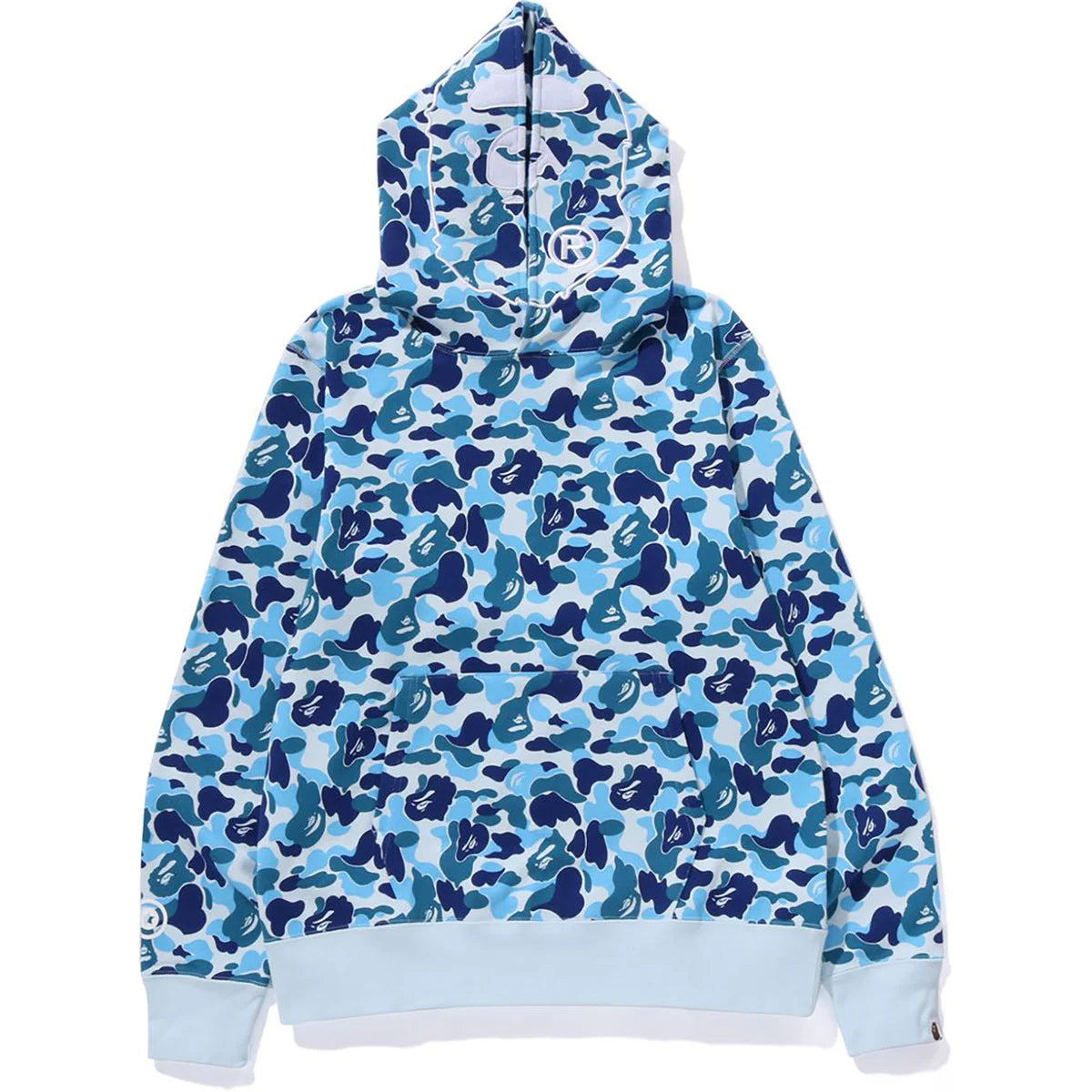 ABC Camo 2nd Ape Hoodie Blue